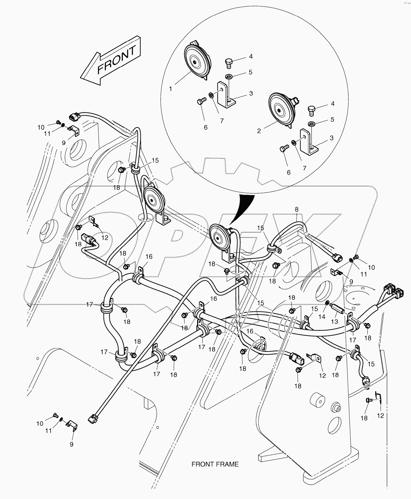  ELECTRIC PARTS(2) - FRONT