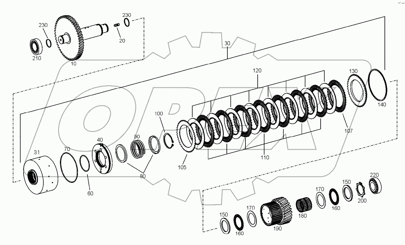  COUPLING K1-TRANSMISSION