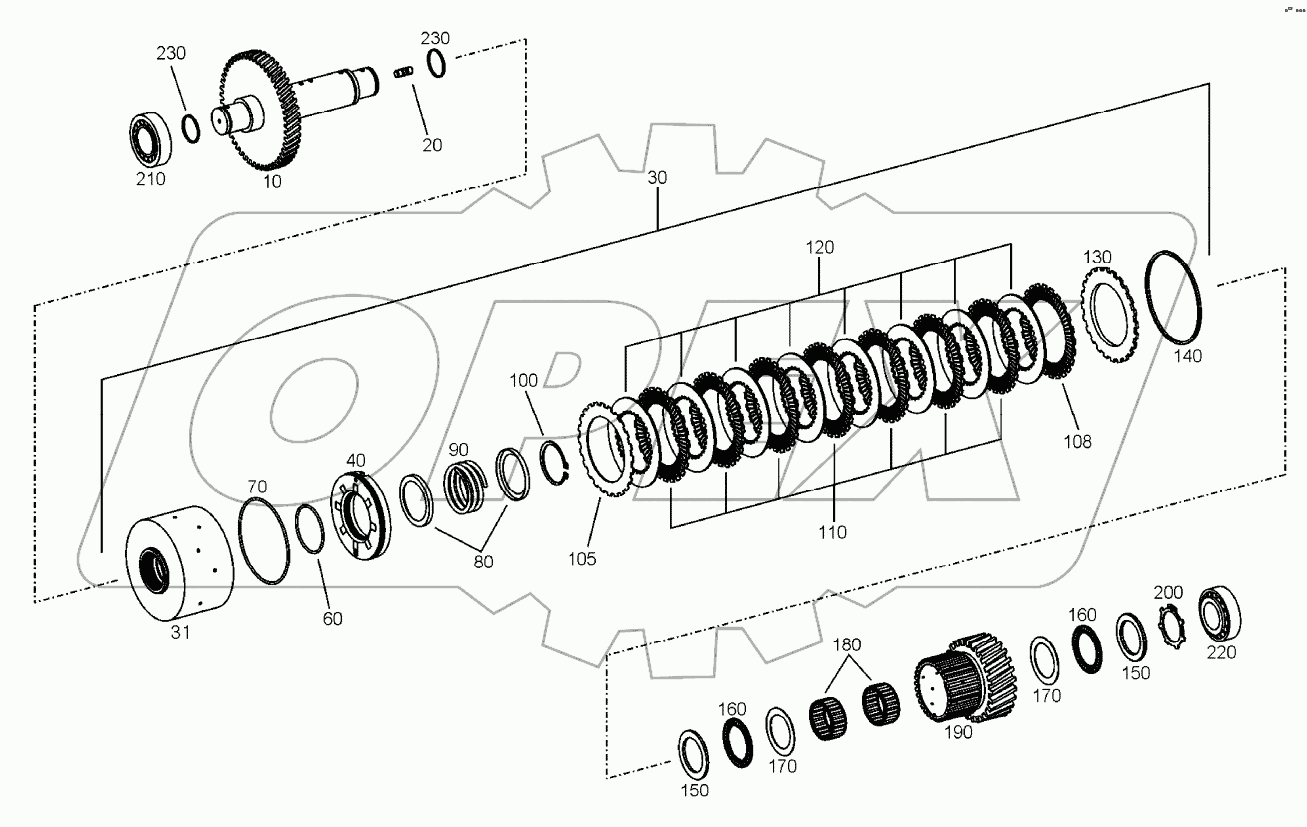  COUPLING K2-TRANSMISSION