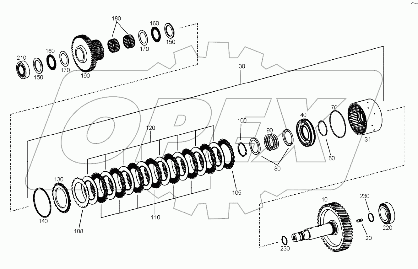  COUPLING K3-TRANSMISSION