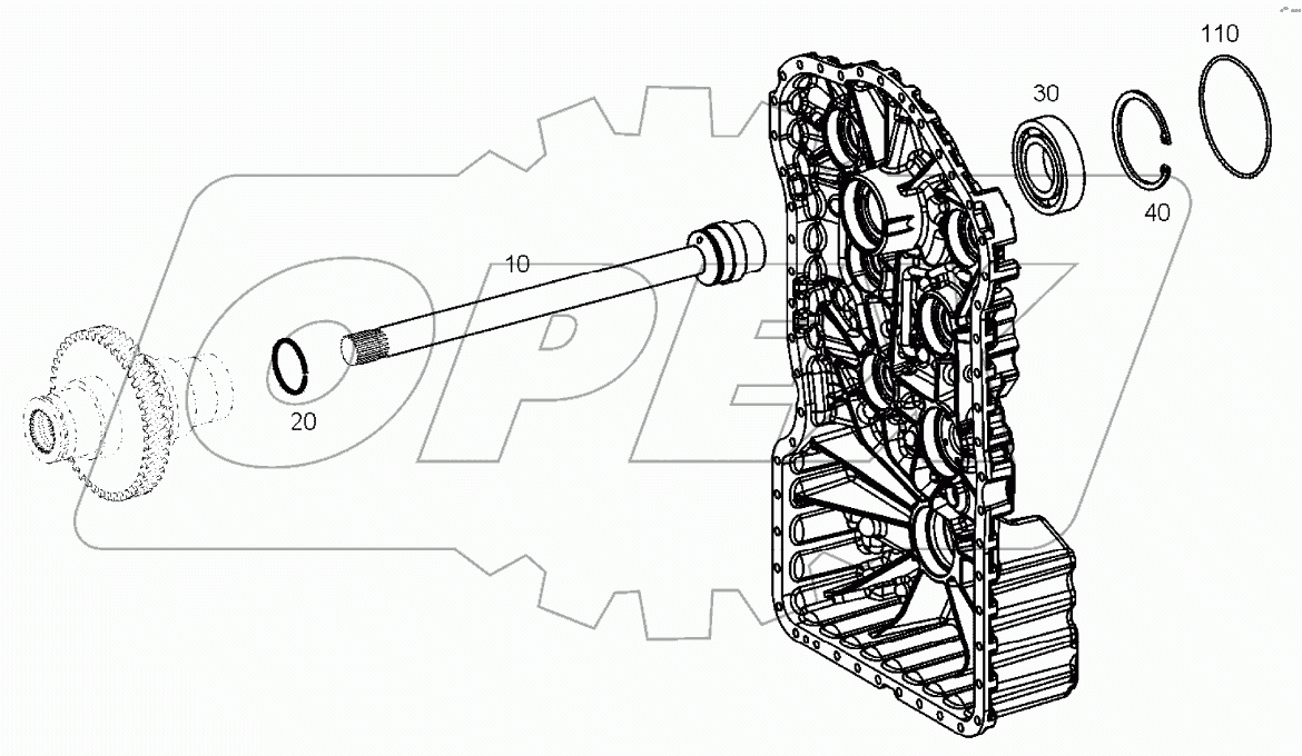 POWER TAKE OFF - TRANSMISSION