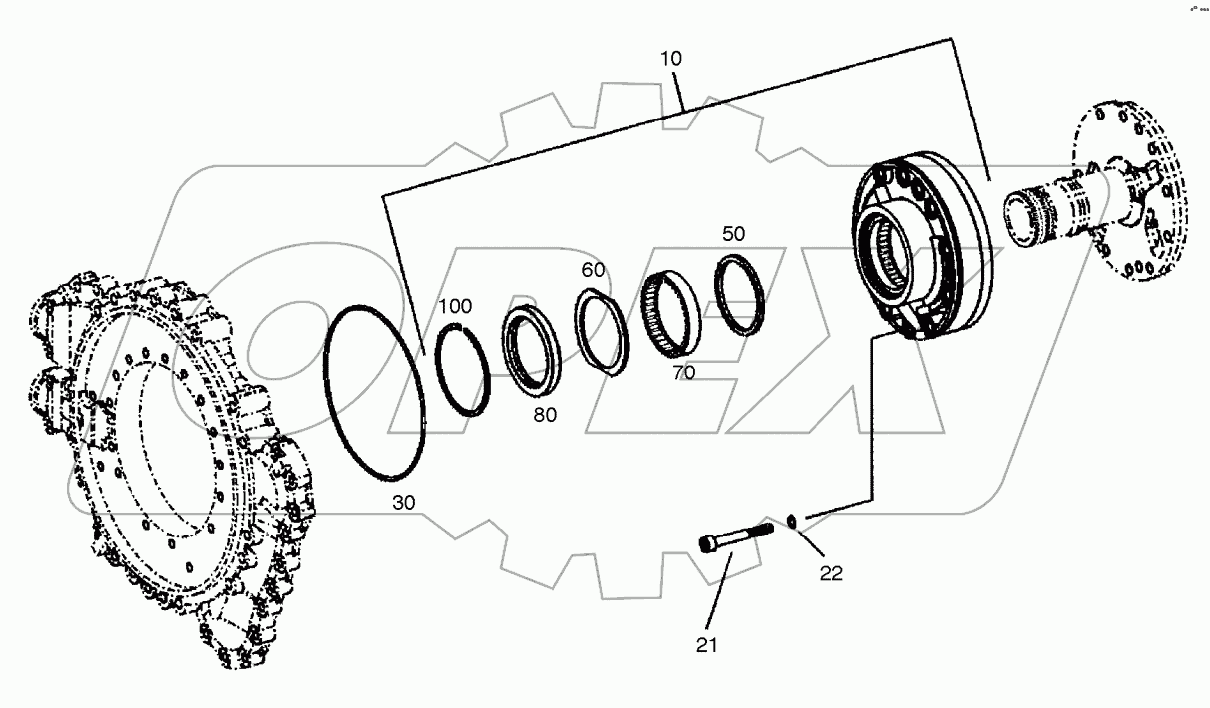  PRESSURE OIL PUMP - TRANSMISSION