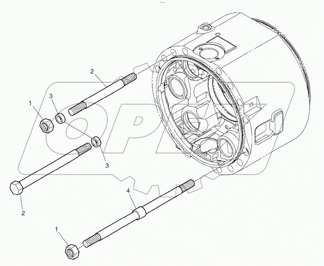  INTERMEDIATE CONNECT - REAR AXLE