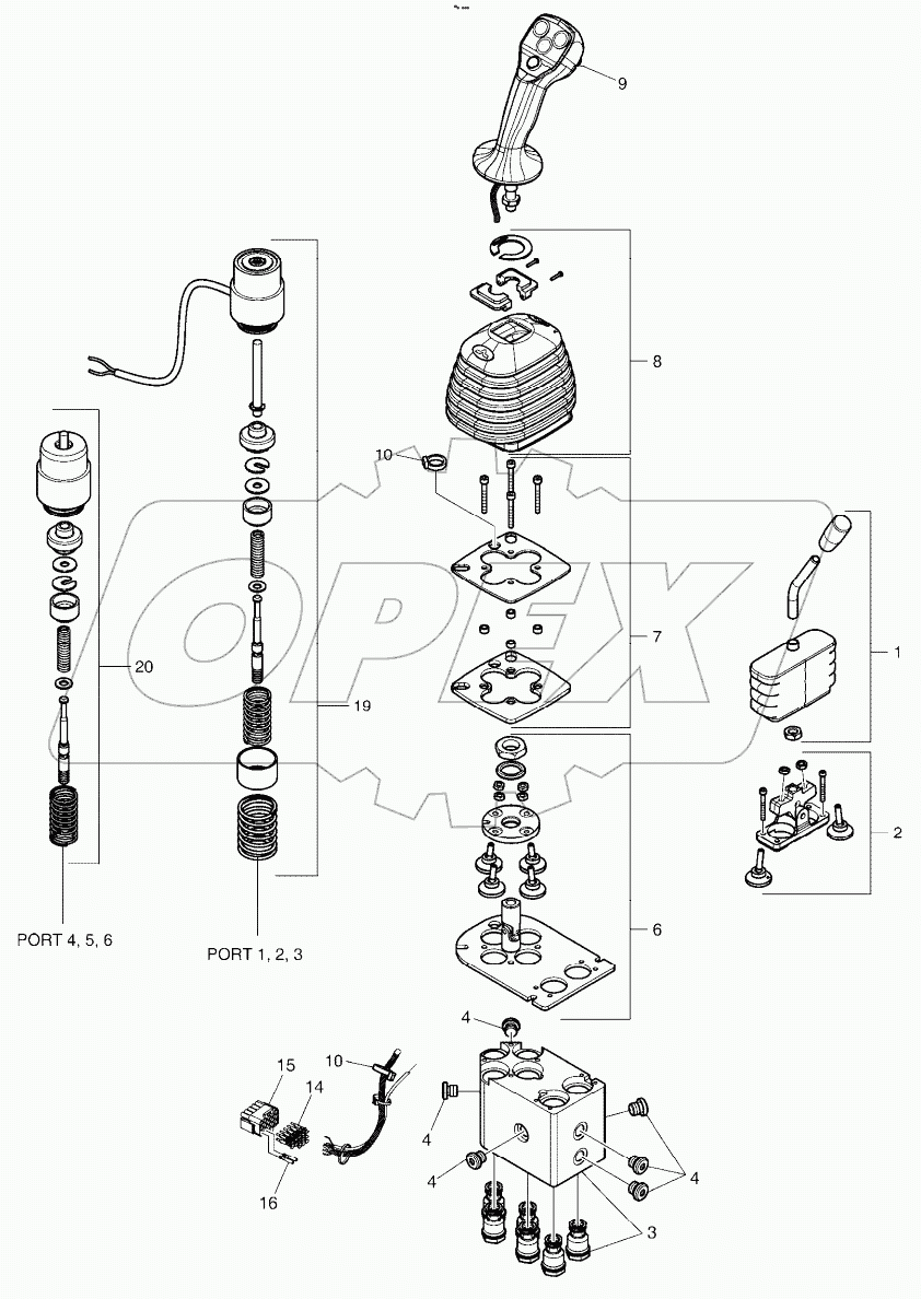  REMOTE CONTROL VALVE - FNR
