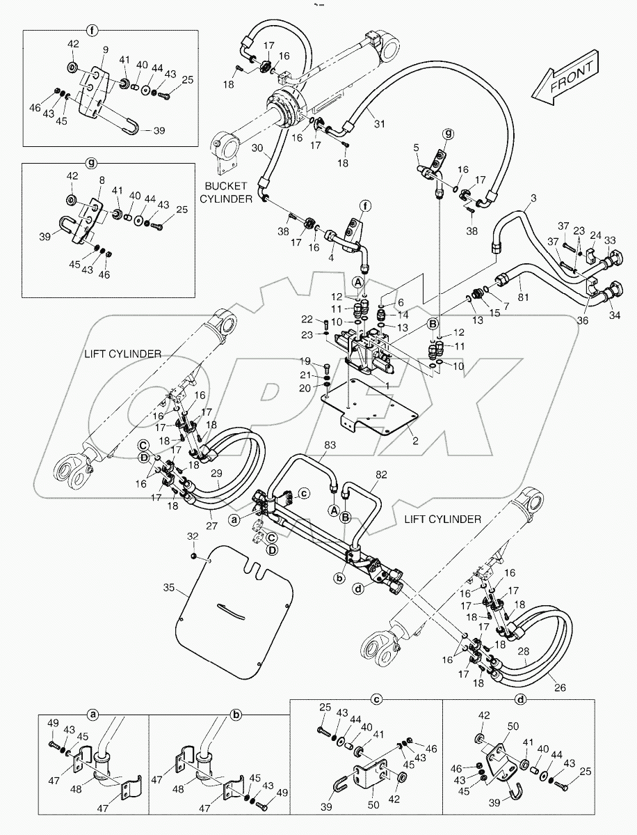 CONTROL VALVE PIPING - 2 SPOOL