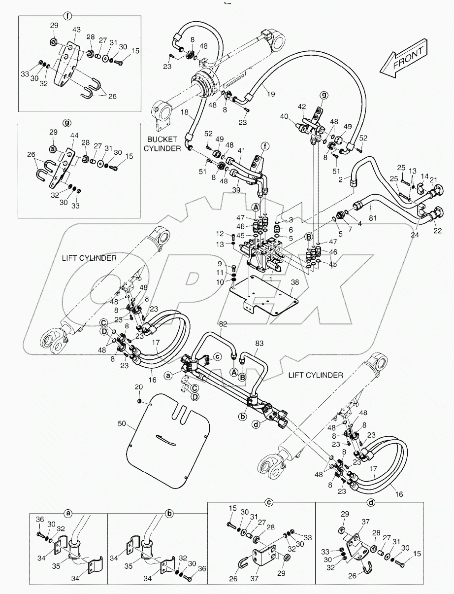  CONTROL VALVE PIPING (3-SPOOL)