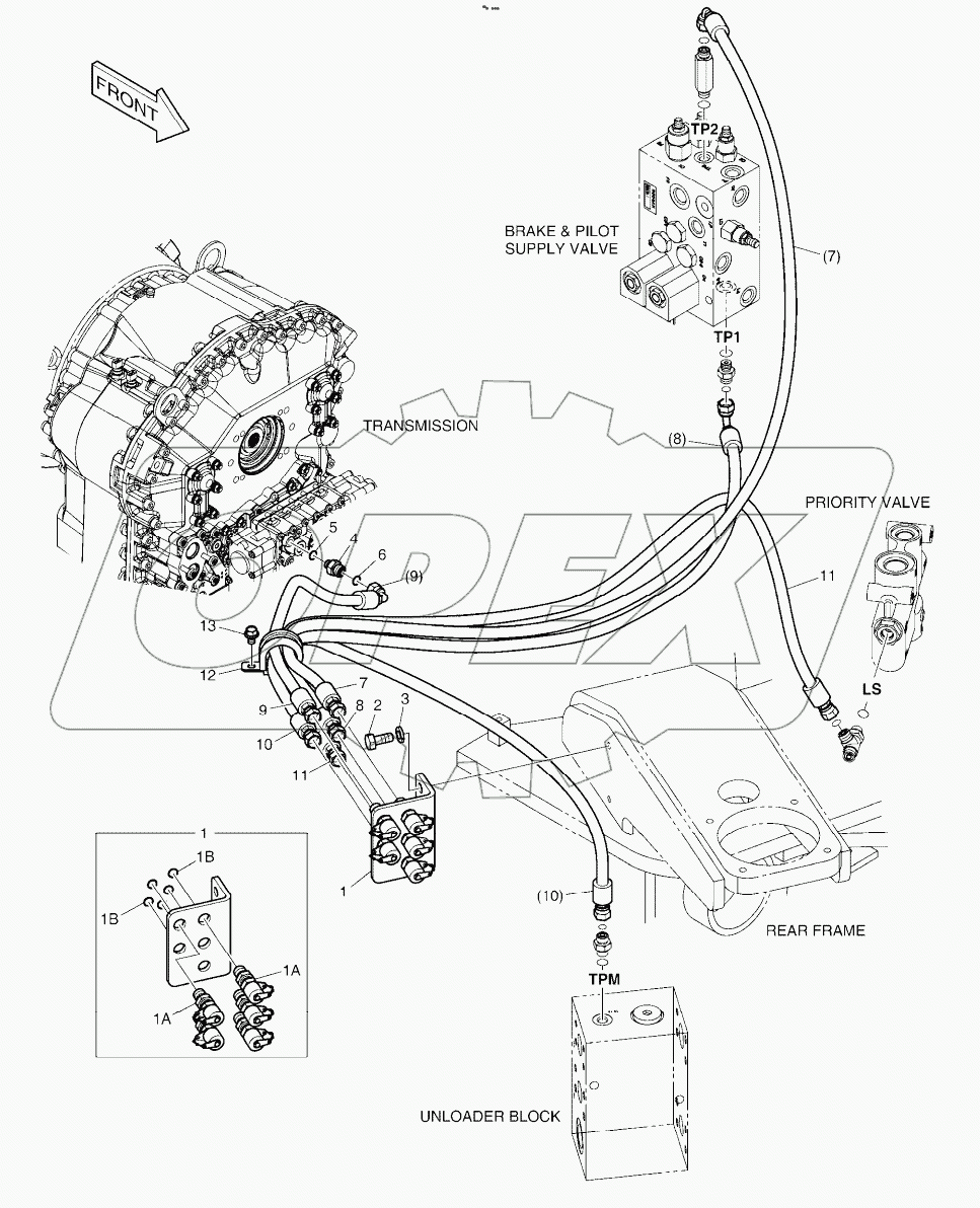  REMOTE PRESS CHECK PIPING