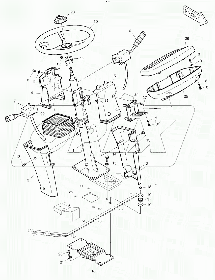  STEERING ASSY