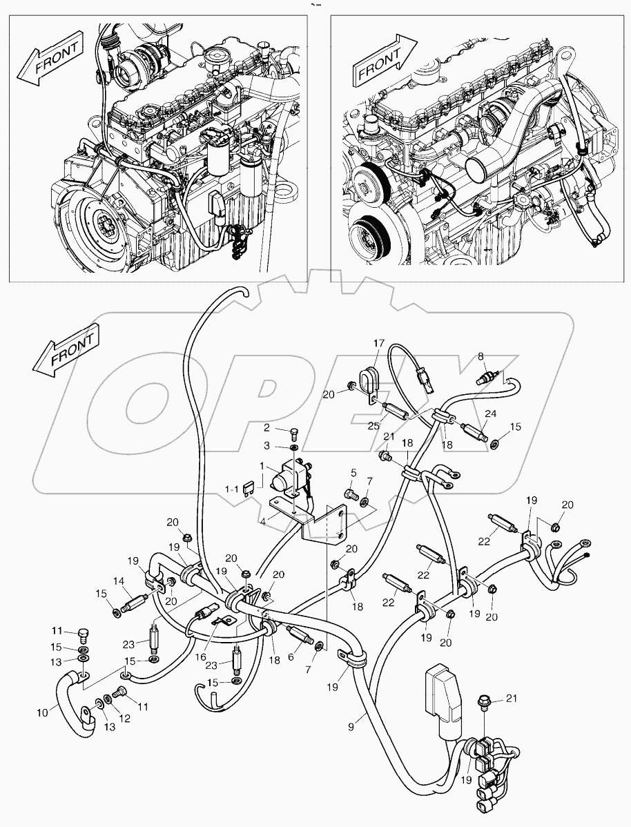  ELECTRIC PARTS - ENGINE
