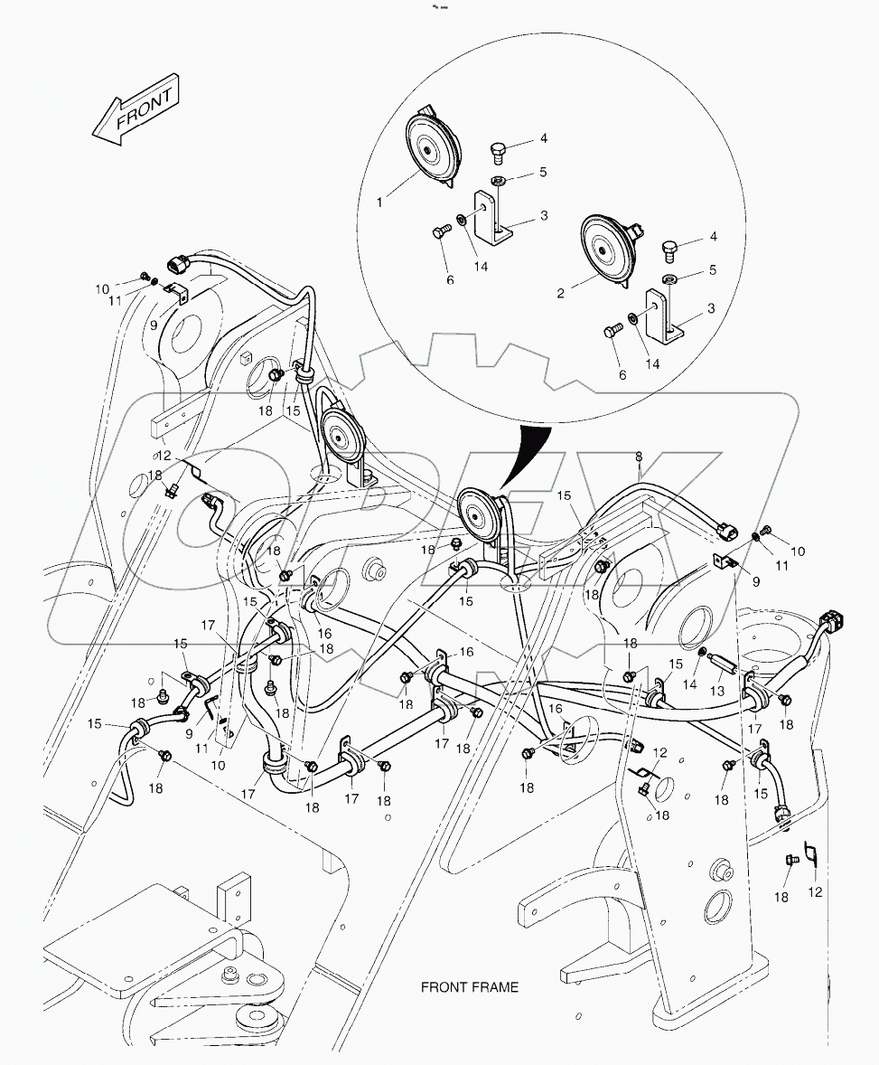  ELECTRIC PARTS (2) - FRONT