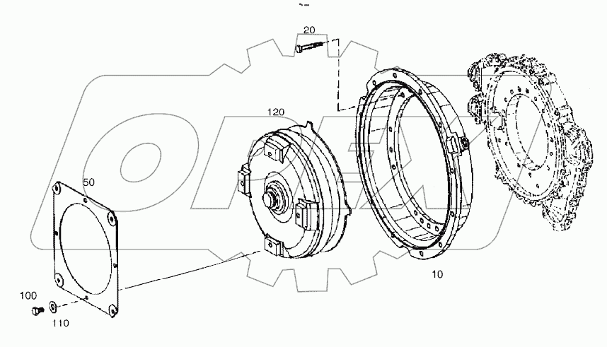  ENGINE CONNECT - TRANSMISSION