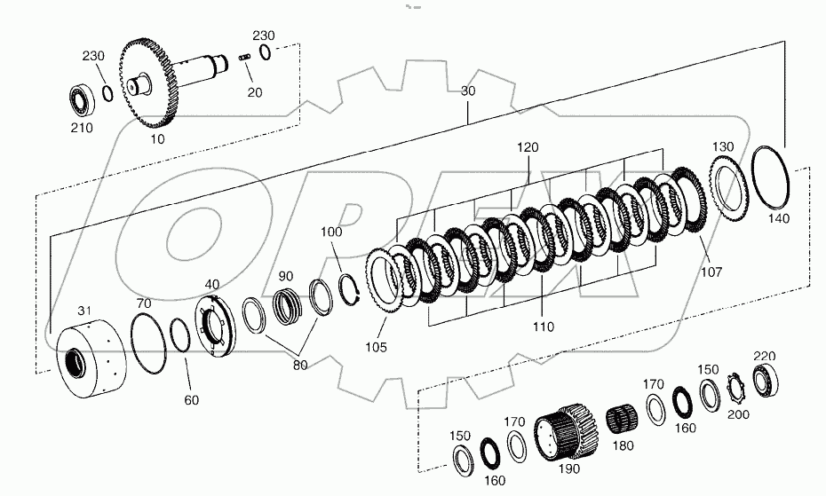  COUPLING K1 - TRANSMISSION