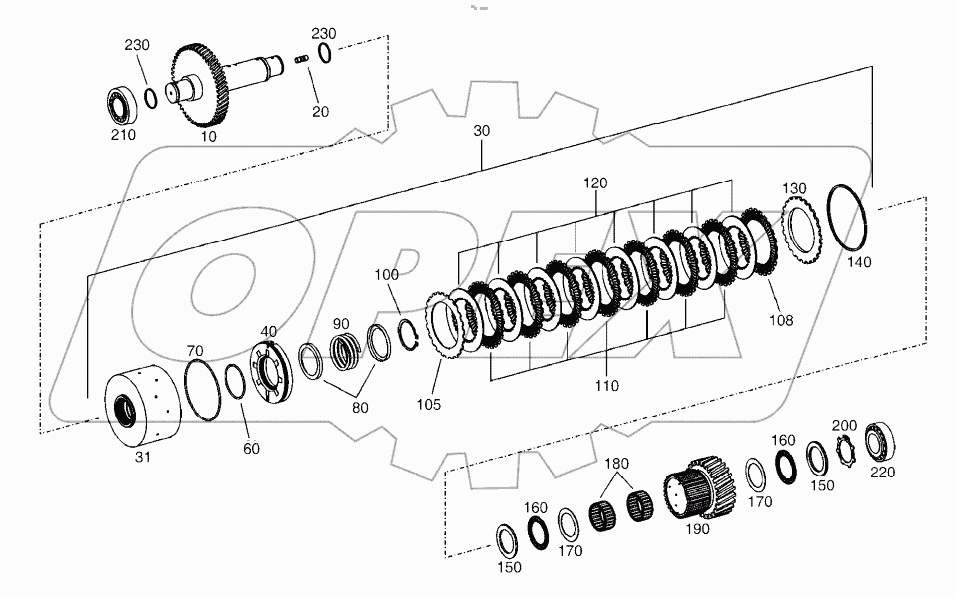  COUPLING K2 - TRANSMISSION