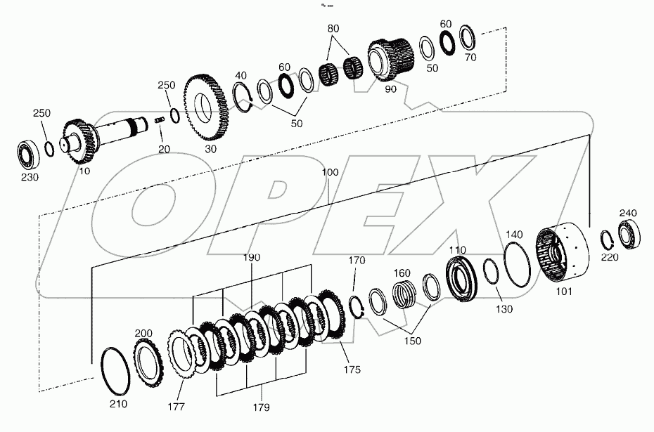 COUPLING K4 - TRANSMISSION