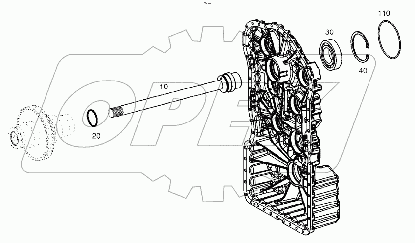  POWER TAKE OFF - TRANSMISSION