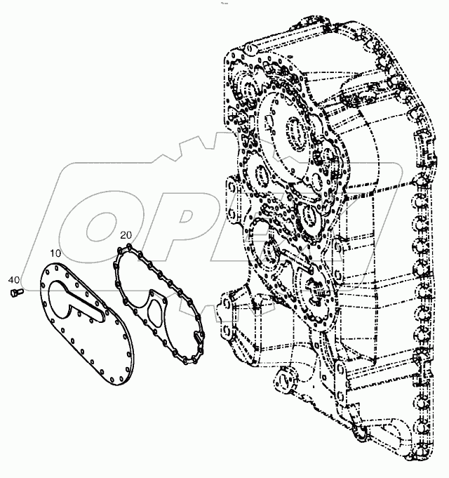  EMG.STEERING PUMP - TRANSMISSION