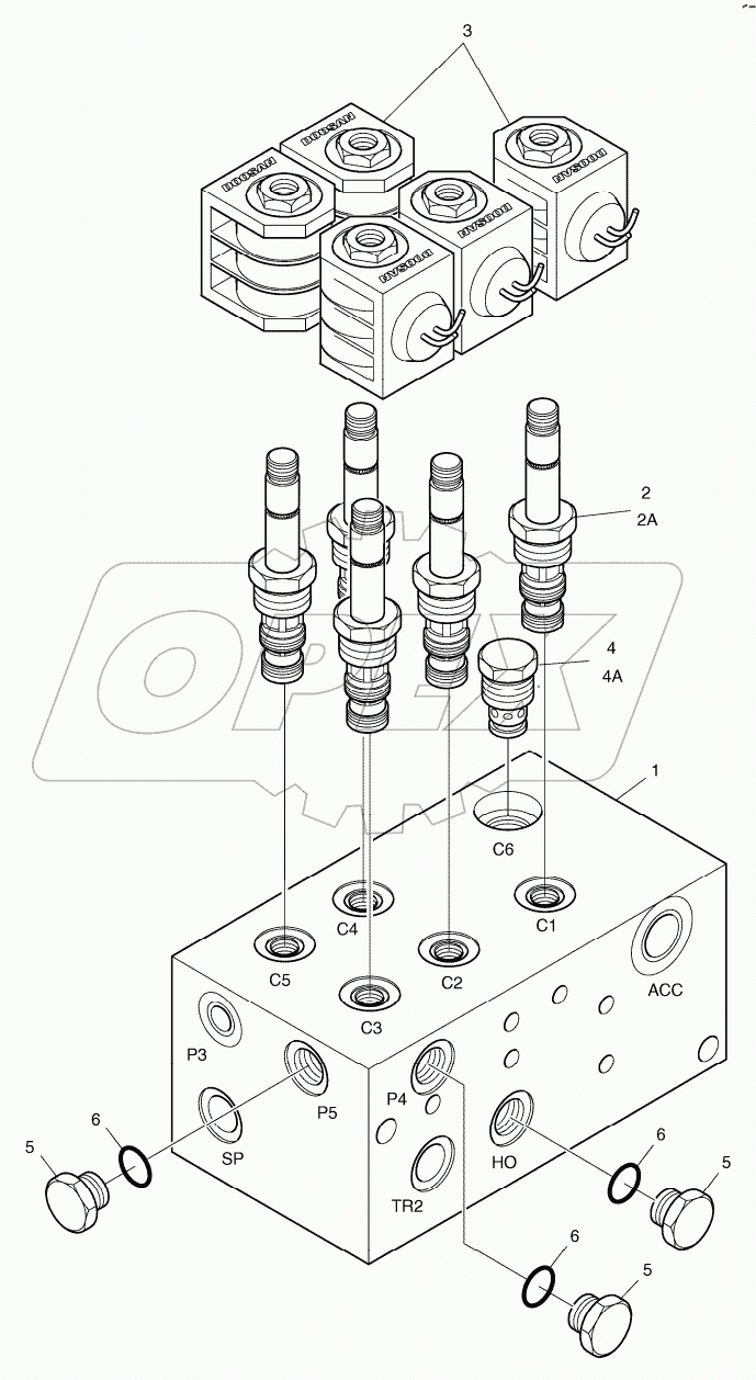  SOLENOID VALVE Serial No. 5001-5456