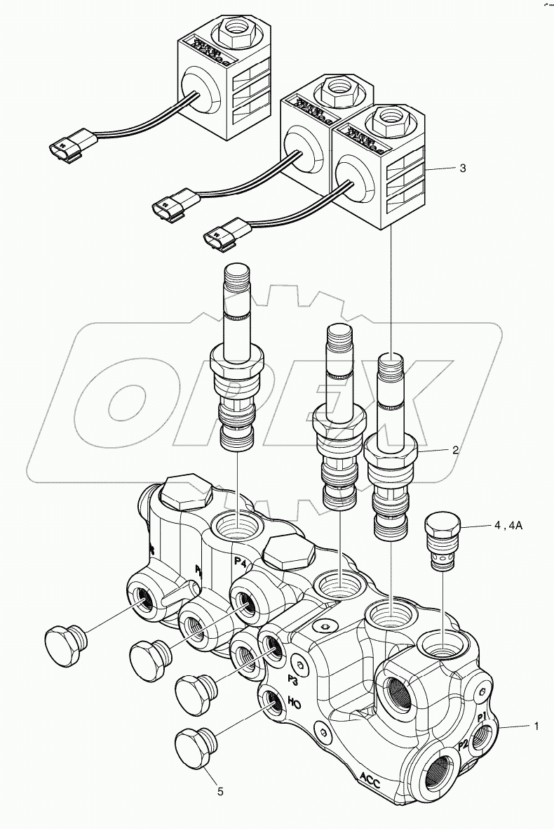  SOLENOID VALVE Serial No. 5457-