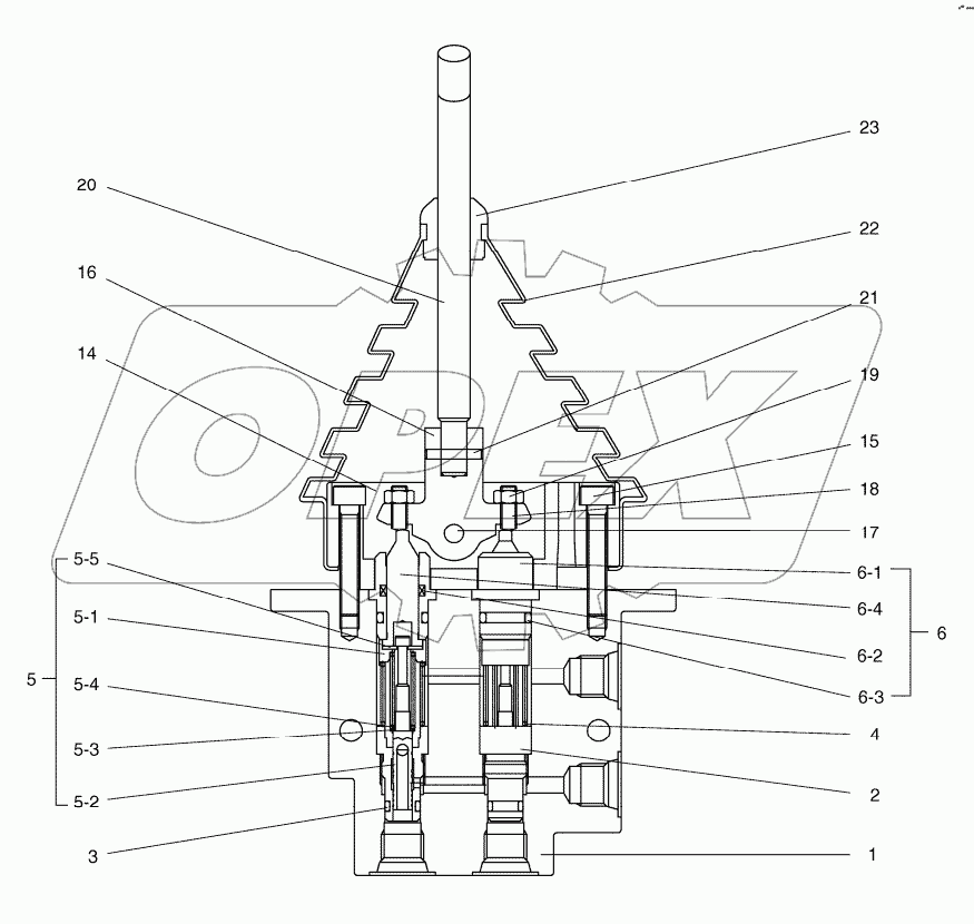  REMOTE CONTROL VALVE - DOZER