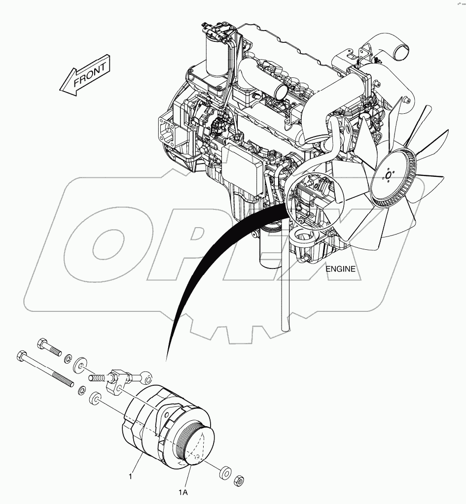  ALTERNATOR - 80A
