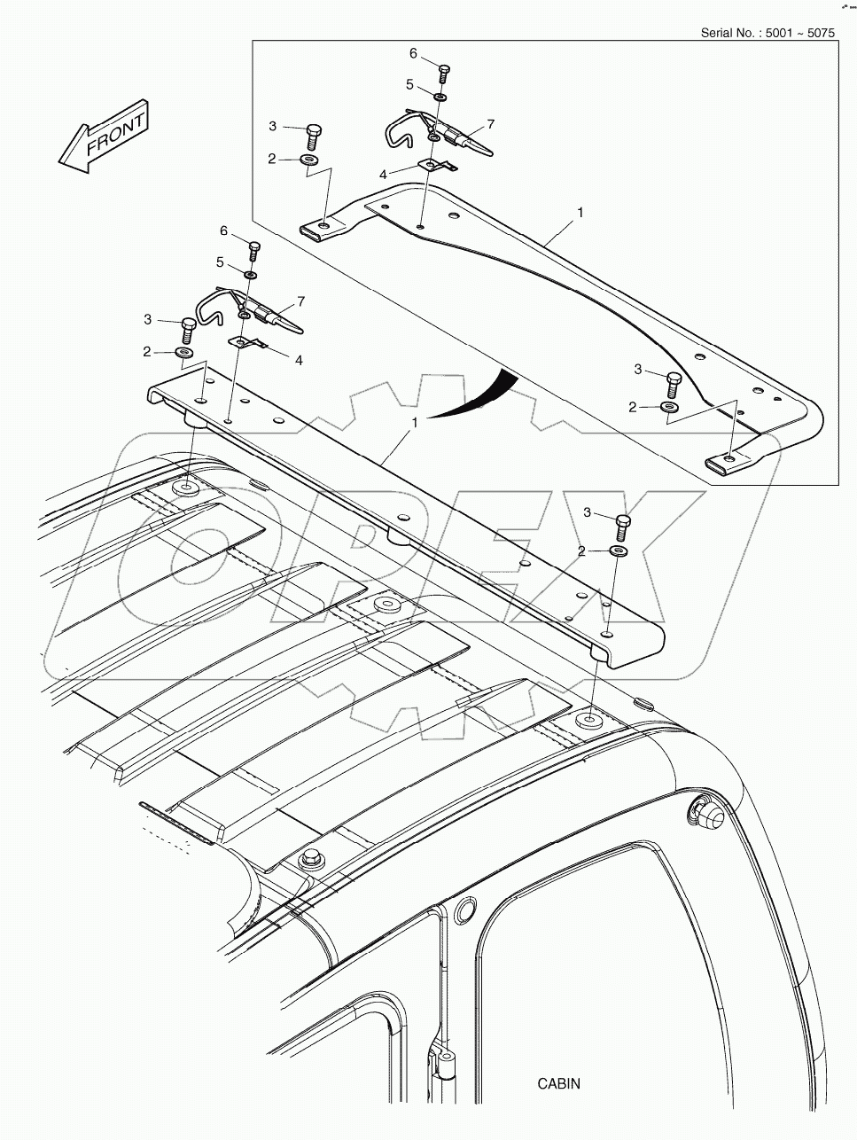  ROTATING BEACON (TELESCOPIC) W/O LAMP