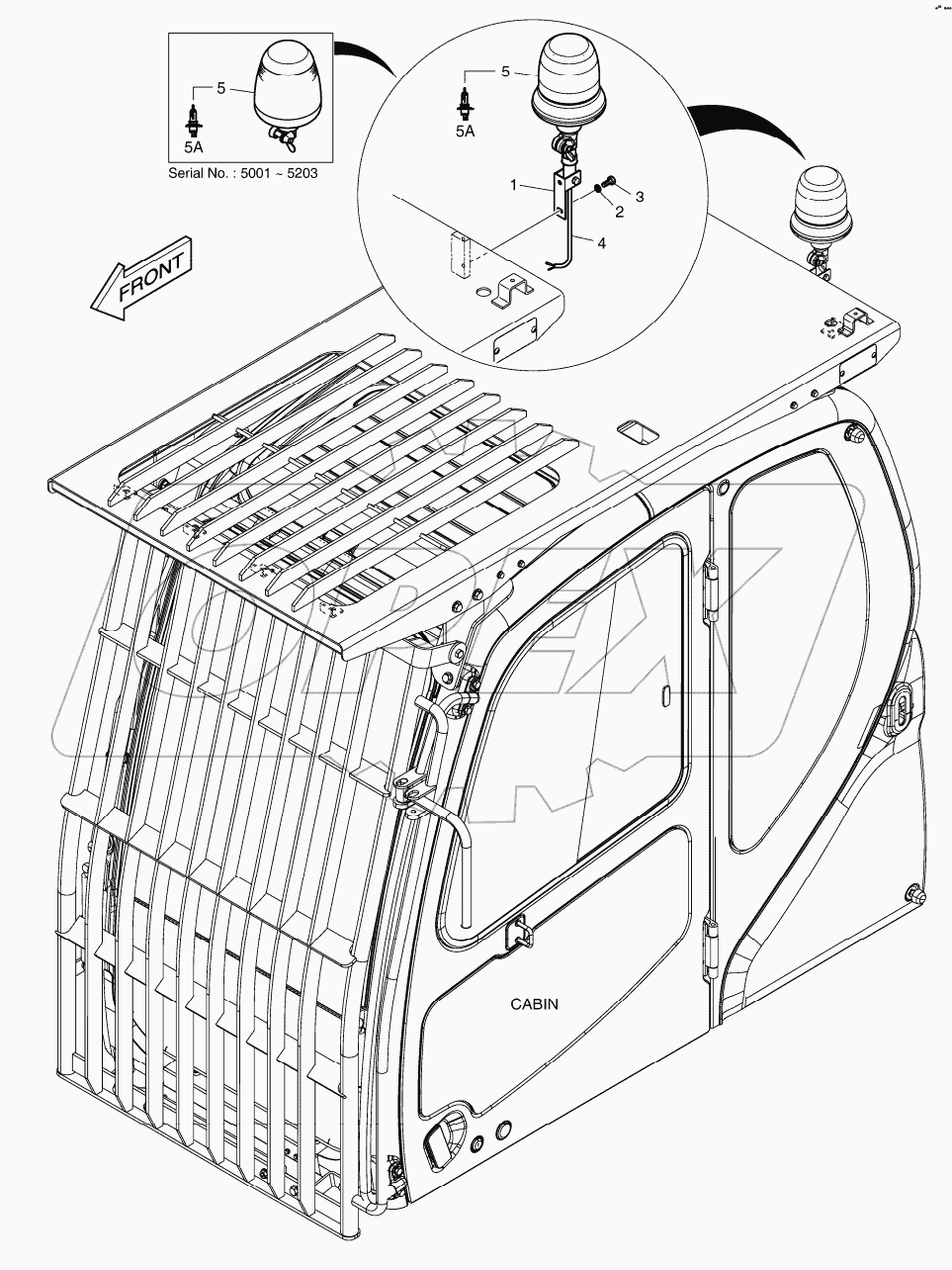  ROTATING BEACON - WITH FOGS
