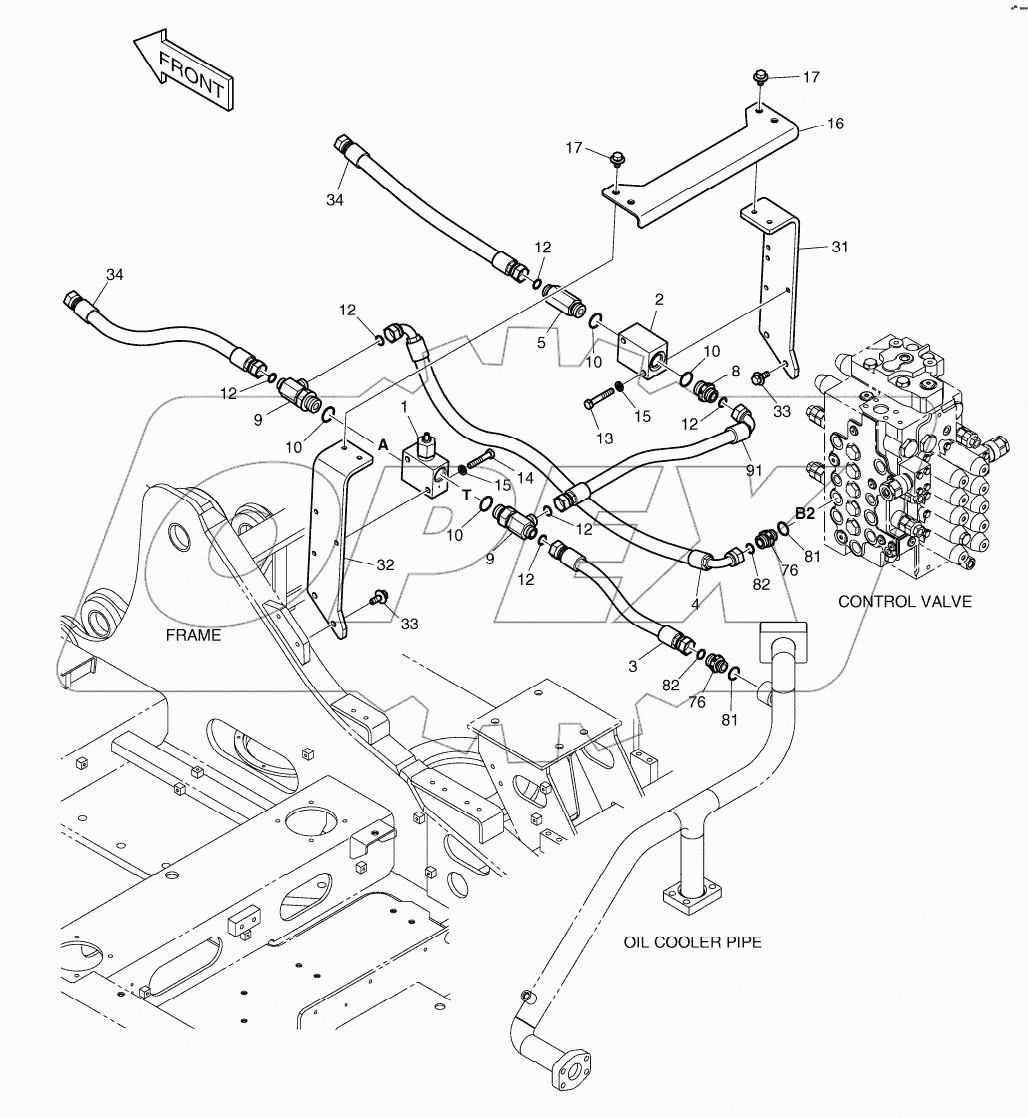  MAIN PIPING - ONE WAY