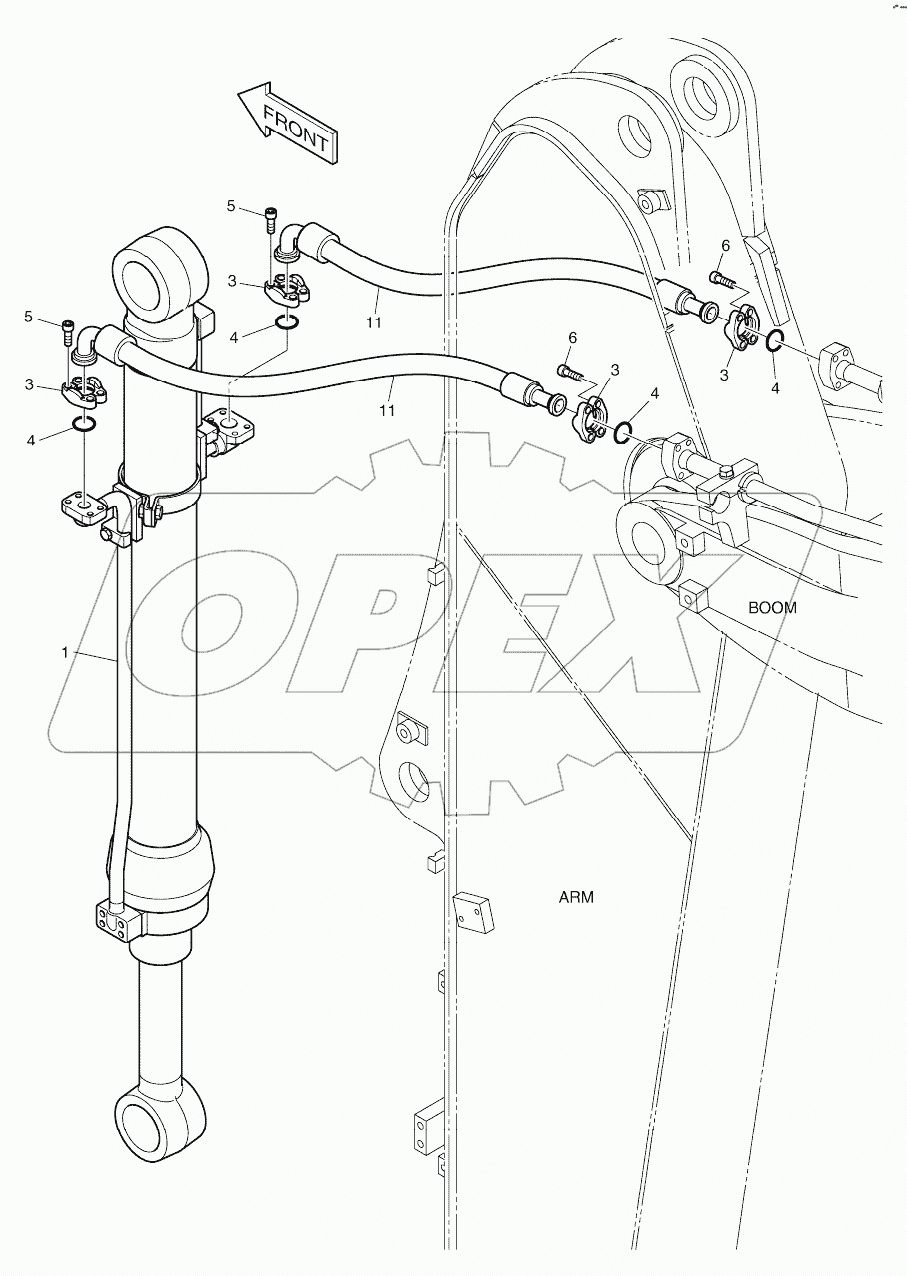  ARM PIPING - ARM 3.0m