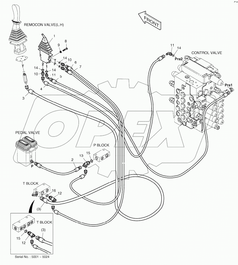  PILOT PIPING - DOZER