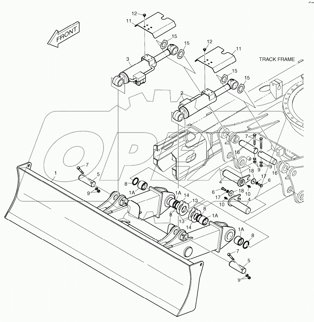  DOZER BLADE - 2590mm