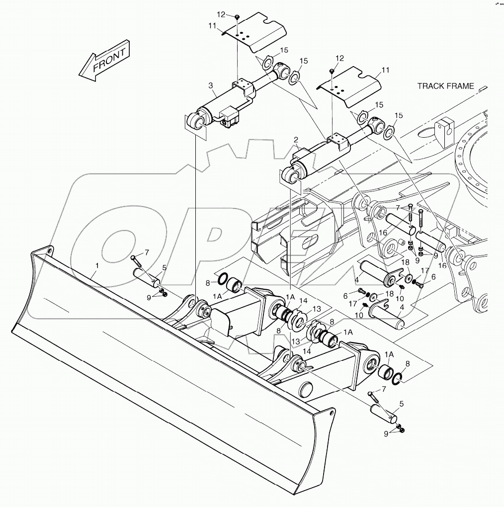  DOZER BLADE - 2690mm