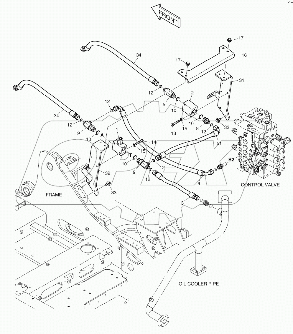  MAIN PIPING - ONE WAY (ARTI)