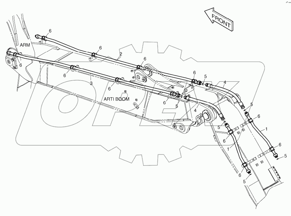  ARTI BOOM PIPING - ONE & TWO WAY