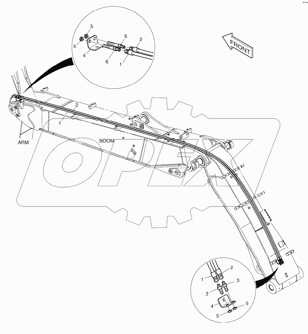  ARTI BOOM PIPING - QUICK CLAMP