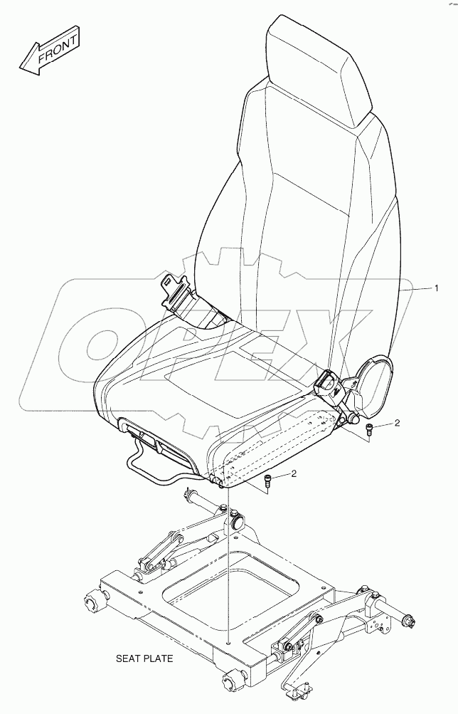  SEAT MOUNTING - ROPS