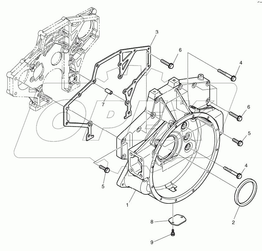  FLYWHEEL HOUSING