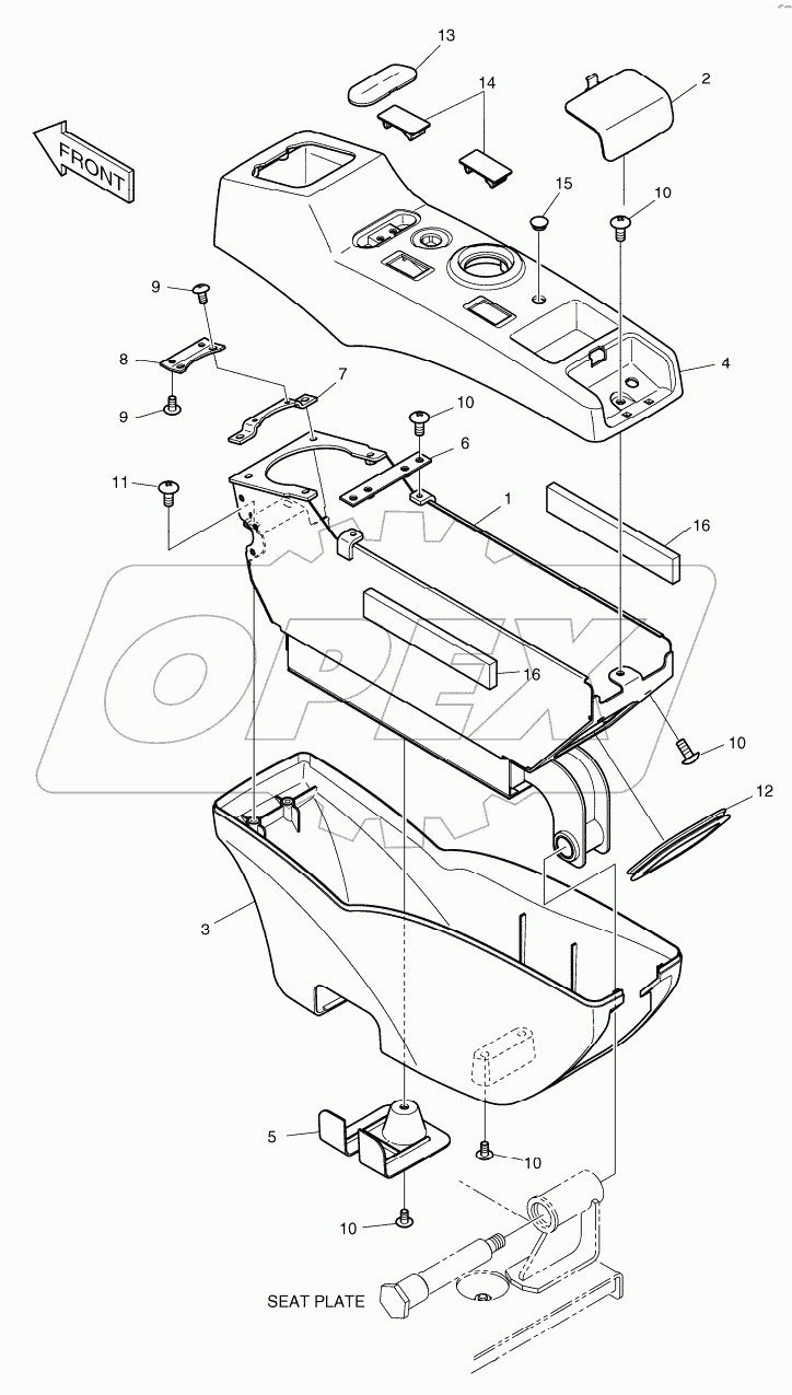  CONTROL STAND - R.H.