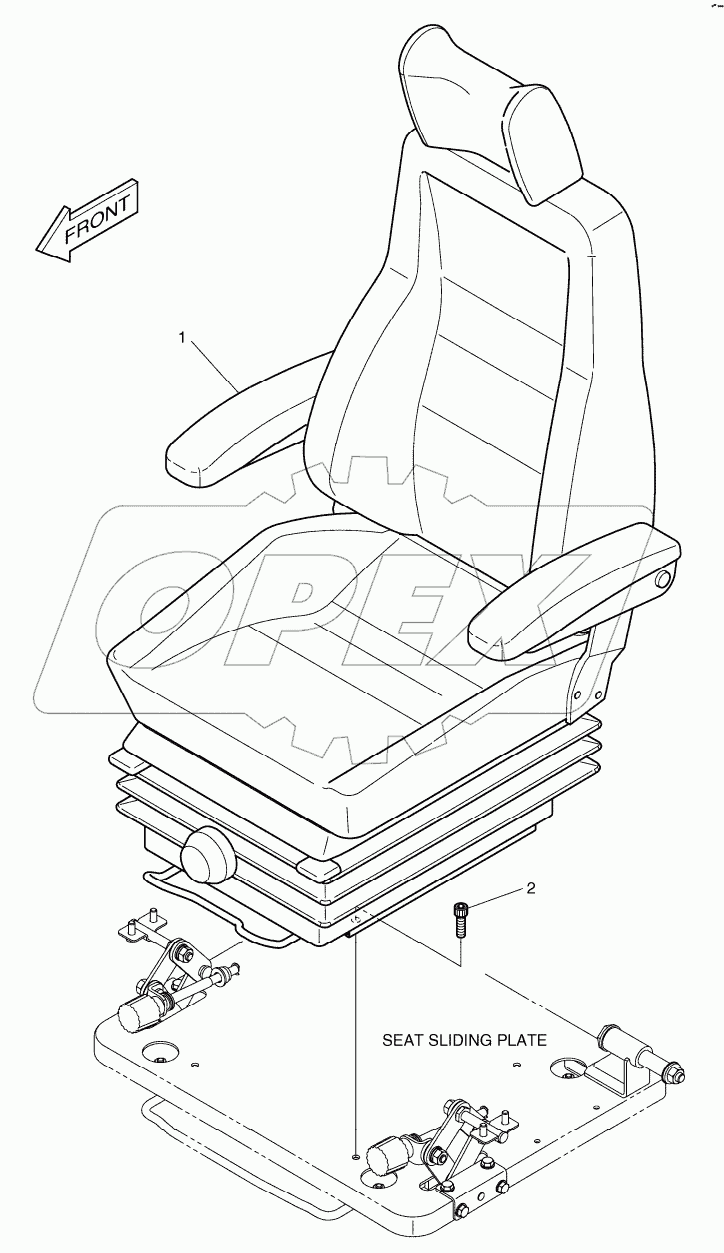 SEAT MOUNTING