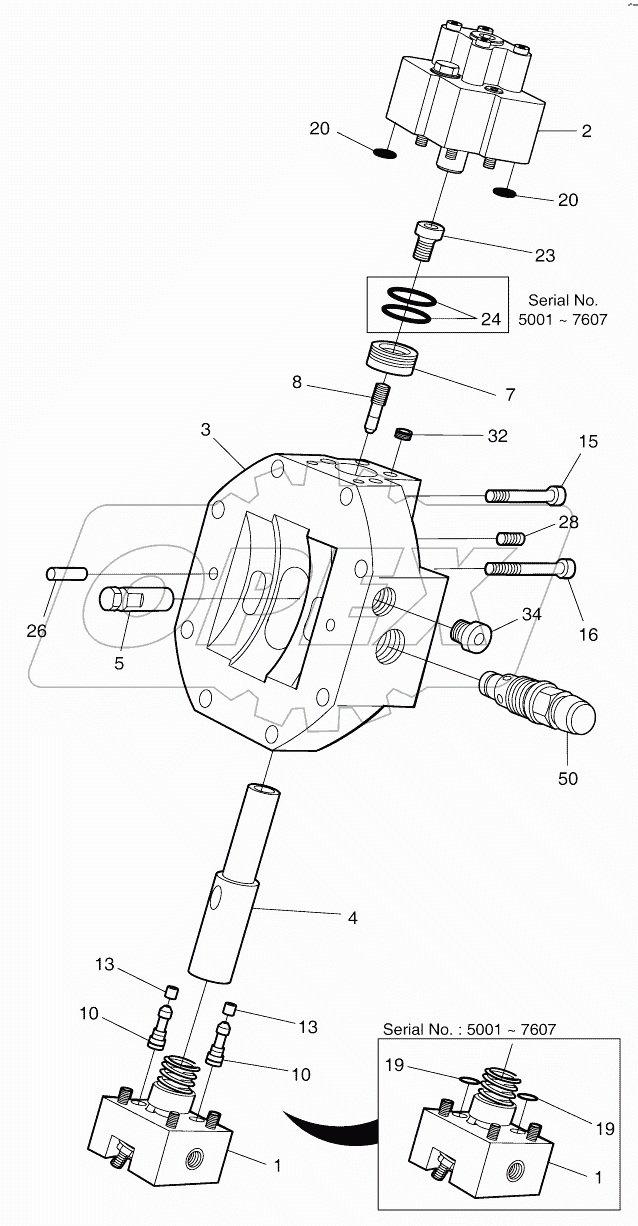  TRAVEL MOTOR - CONROL