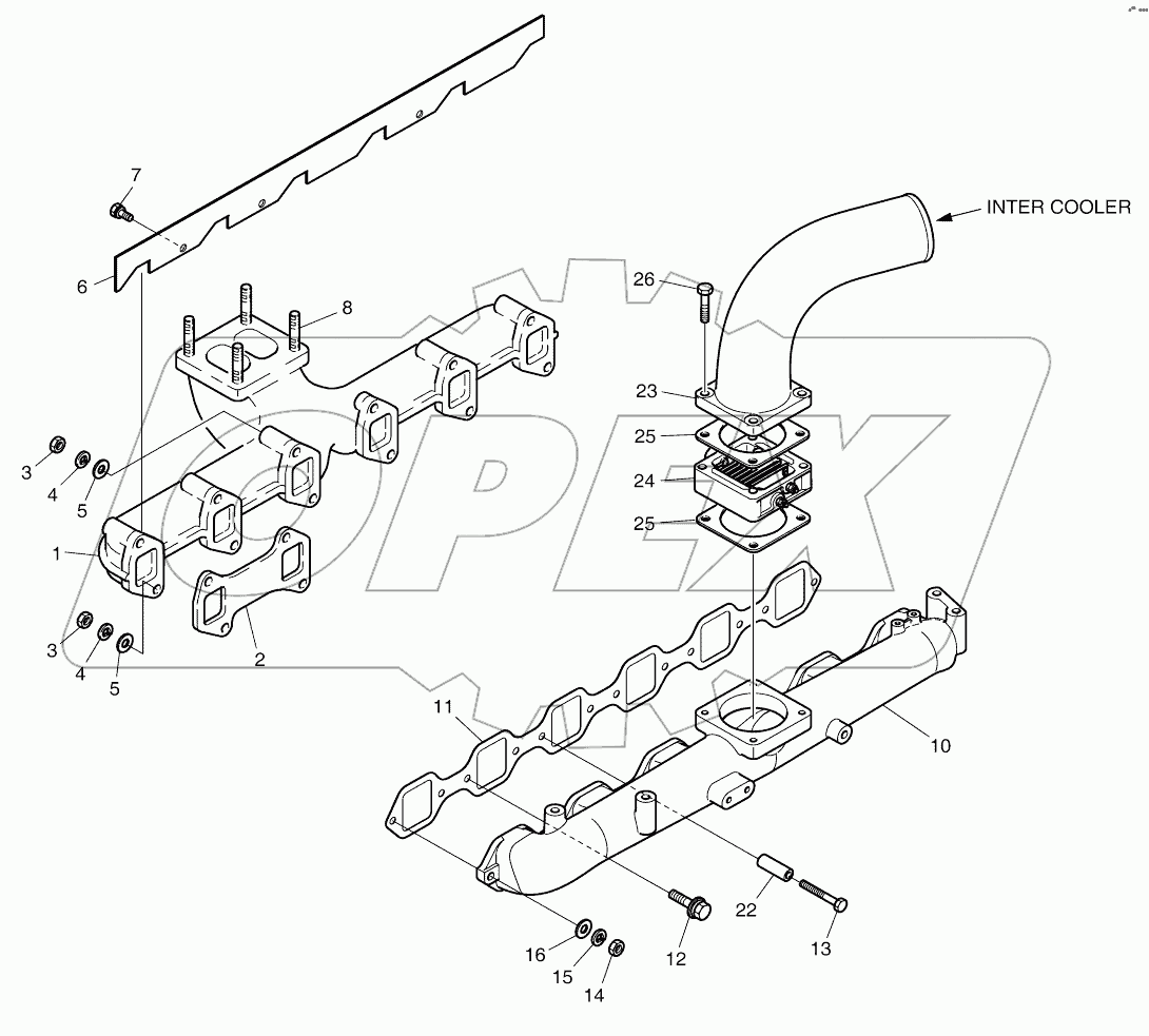  INTAKE AND EXHAUST MANIFOLD
