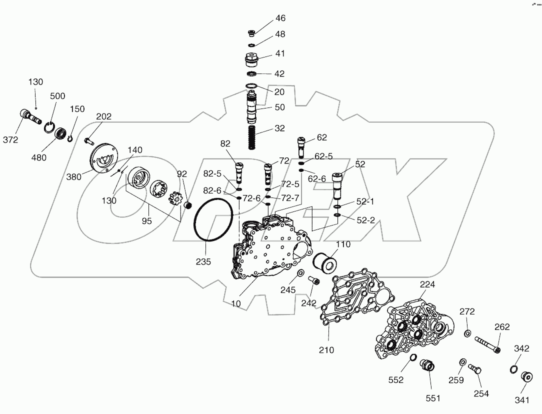  GEAR SHIFT SYSTEM - MISSION