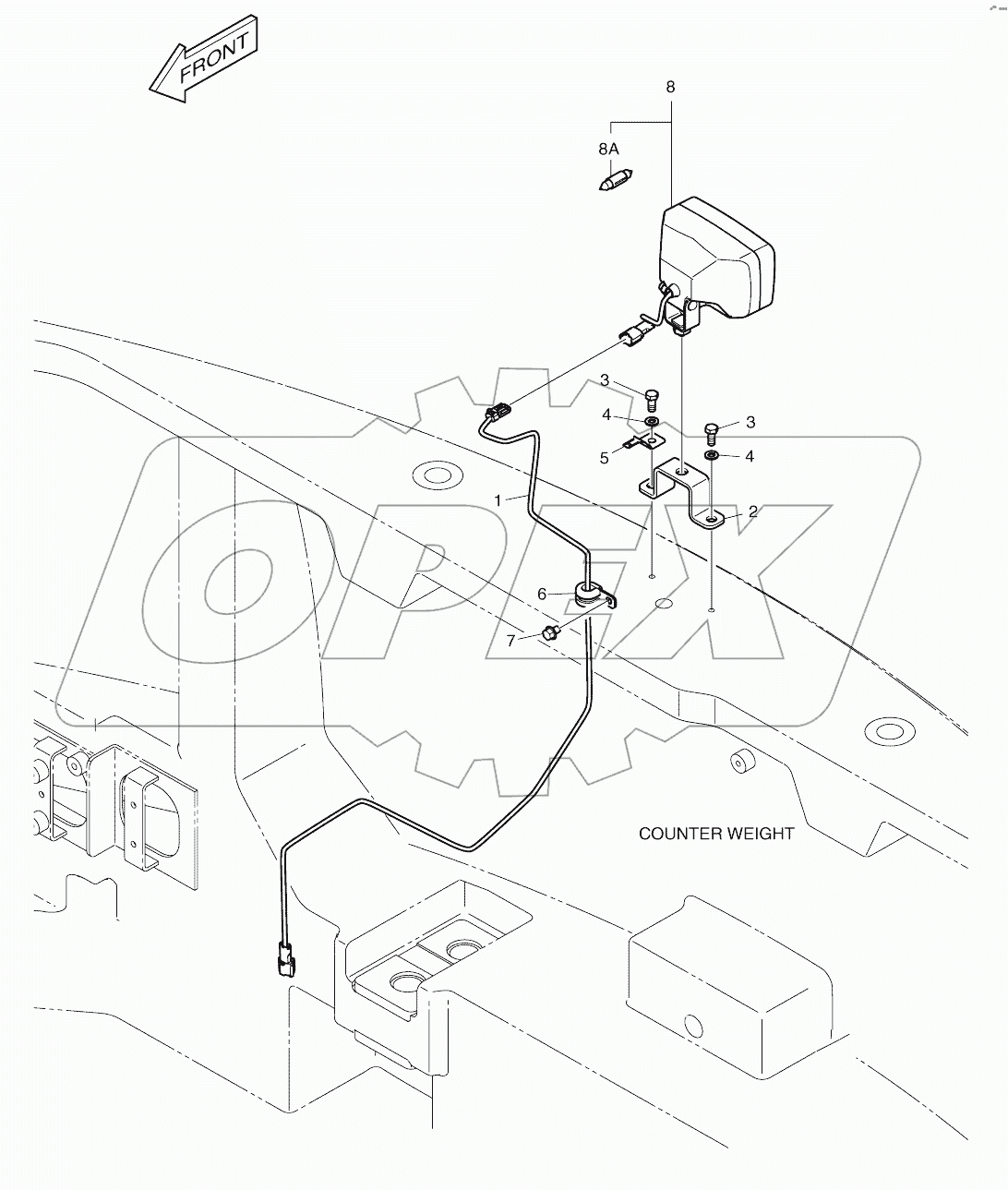  WORKING LAMP-REAR LAMP