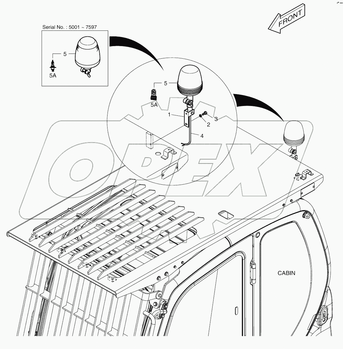  ROTATING BEACON - WITH FOGS