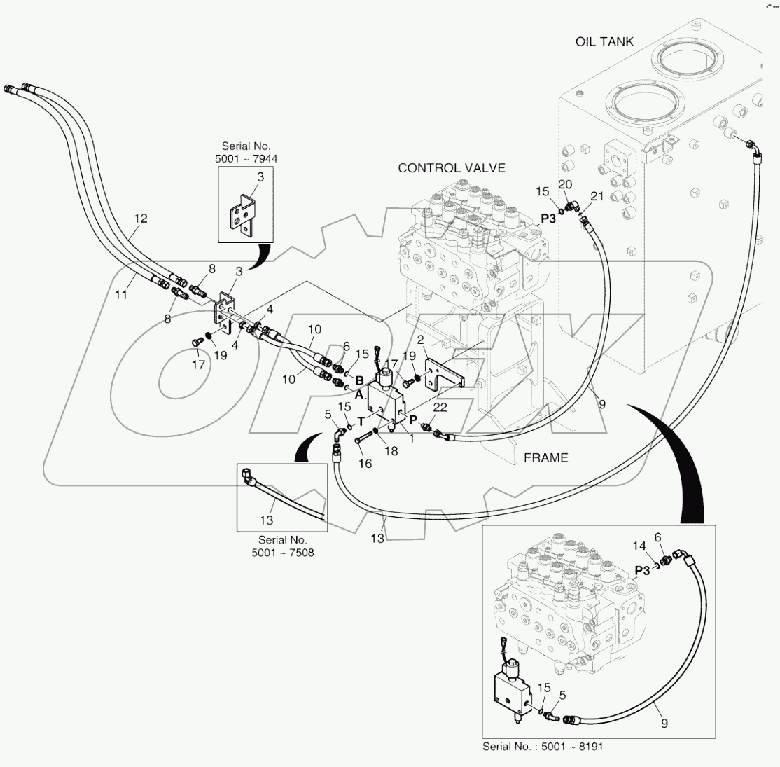  MAIN PIPING - QUICK CLAMP