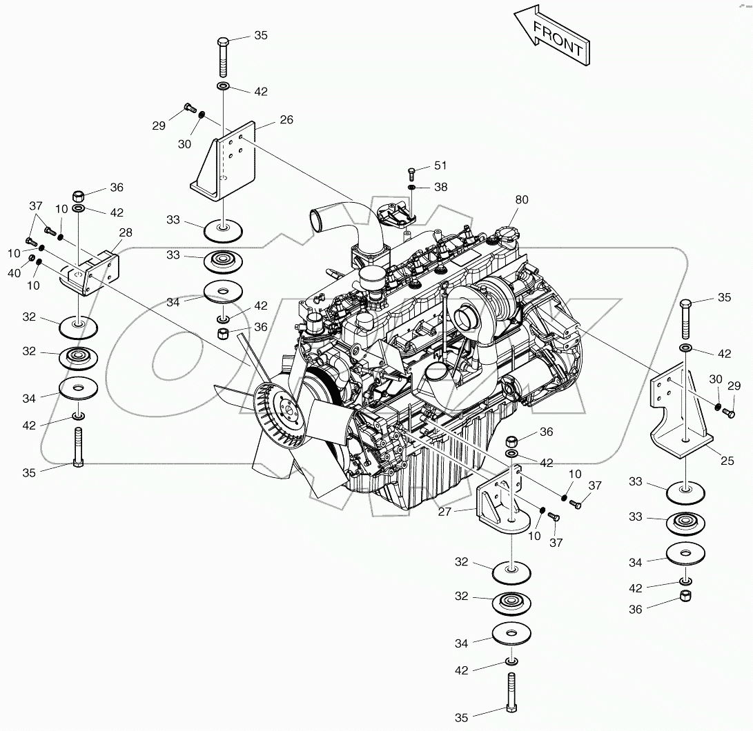  ENGINE MOUNTING