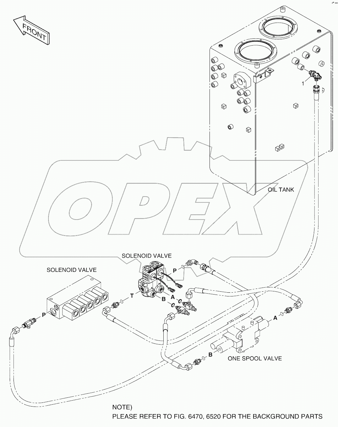  PILOT PIPING - ROTATING +QUICK CLAMP