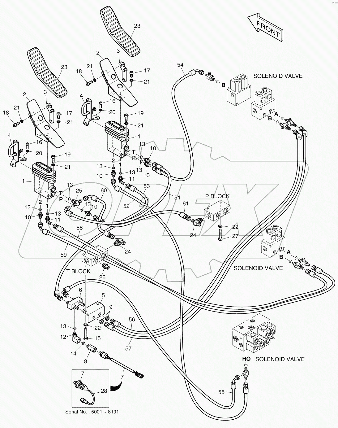  PILOT PIPING TWO WAY + ROTATING