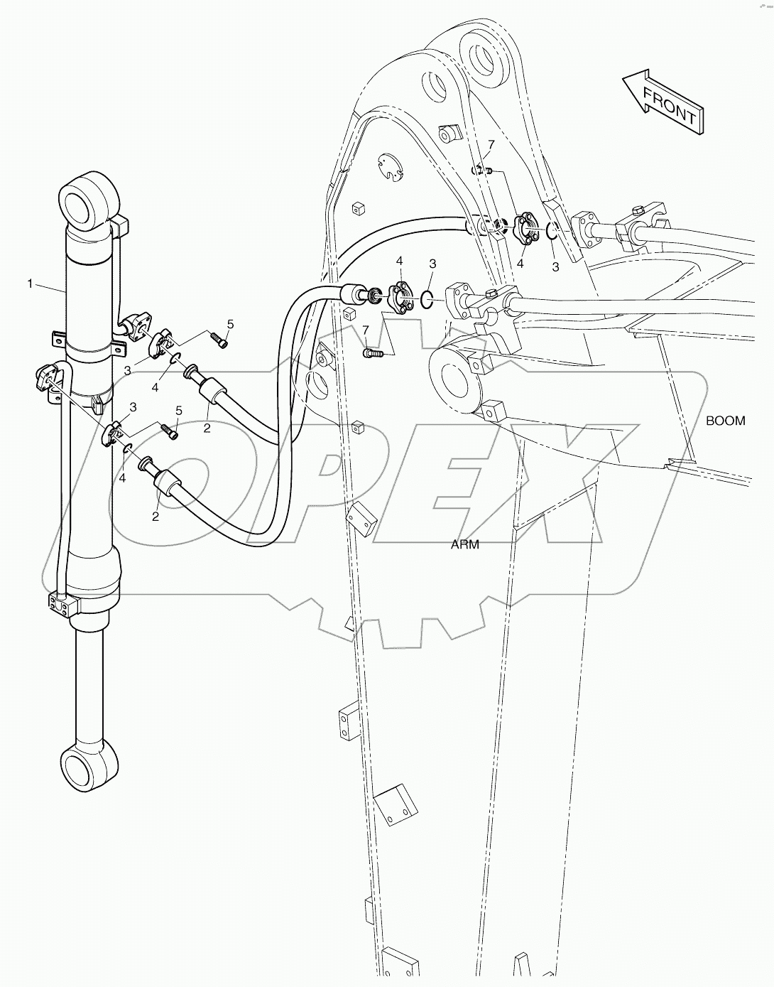  ARM PIPING - ARM 2.5M