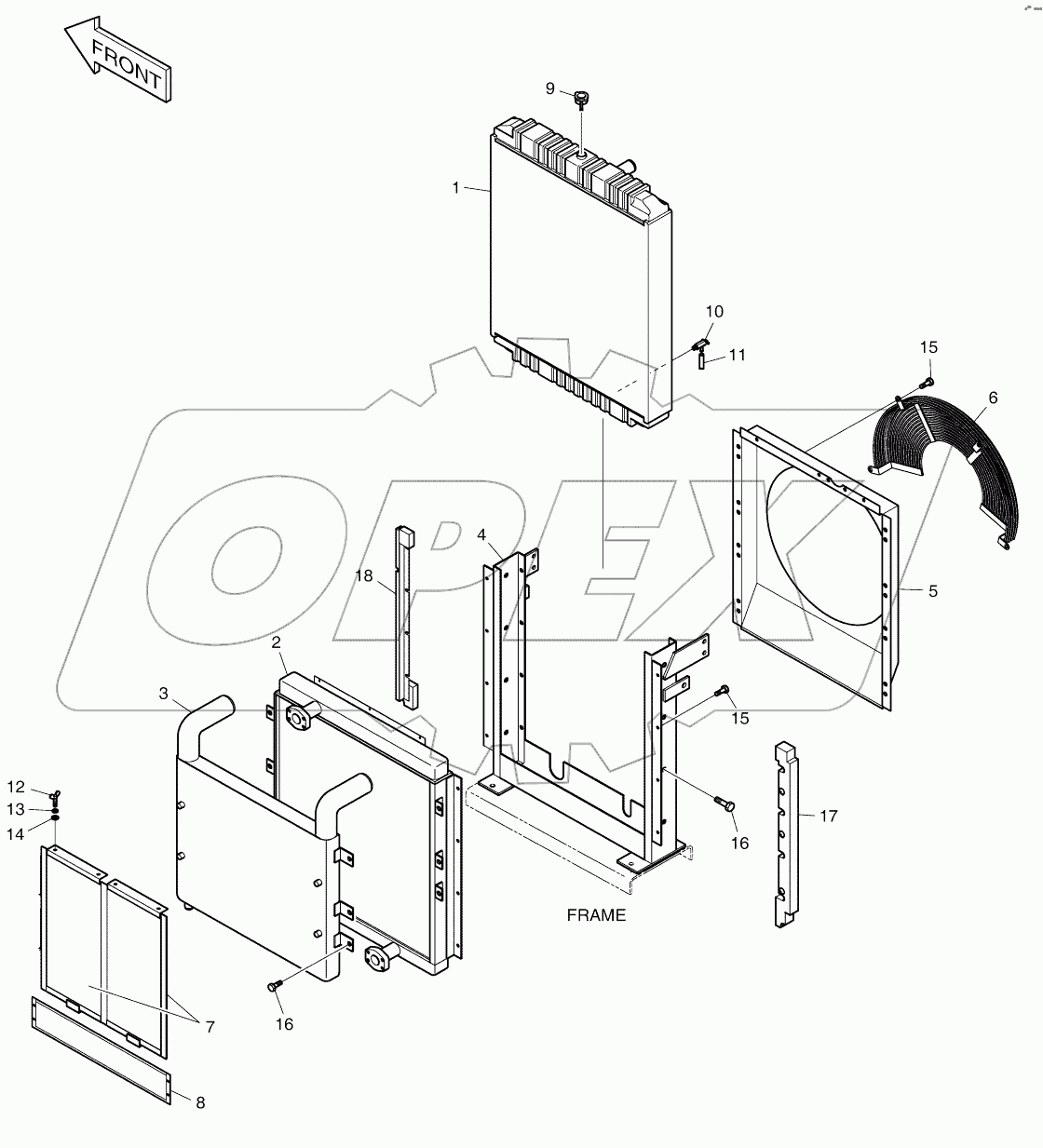  RADIATOR (5001 ~ 7986)