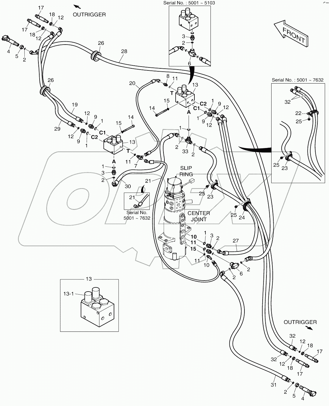  4 OUTRIGGER PIPING - INDE